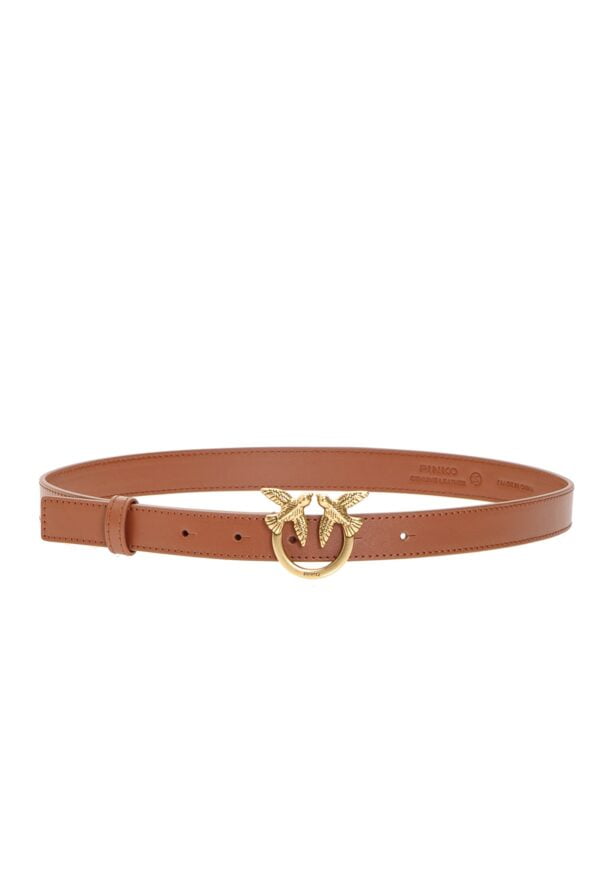 Love Berry Small Simply Waist Belt Cognac