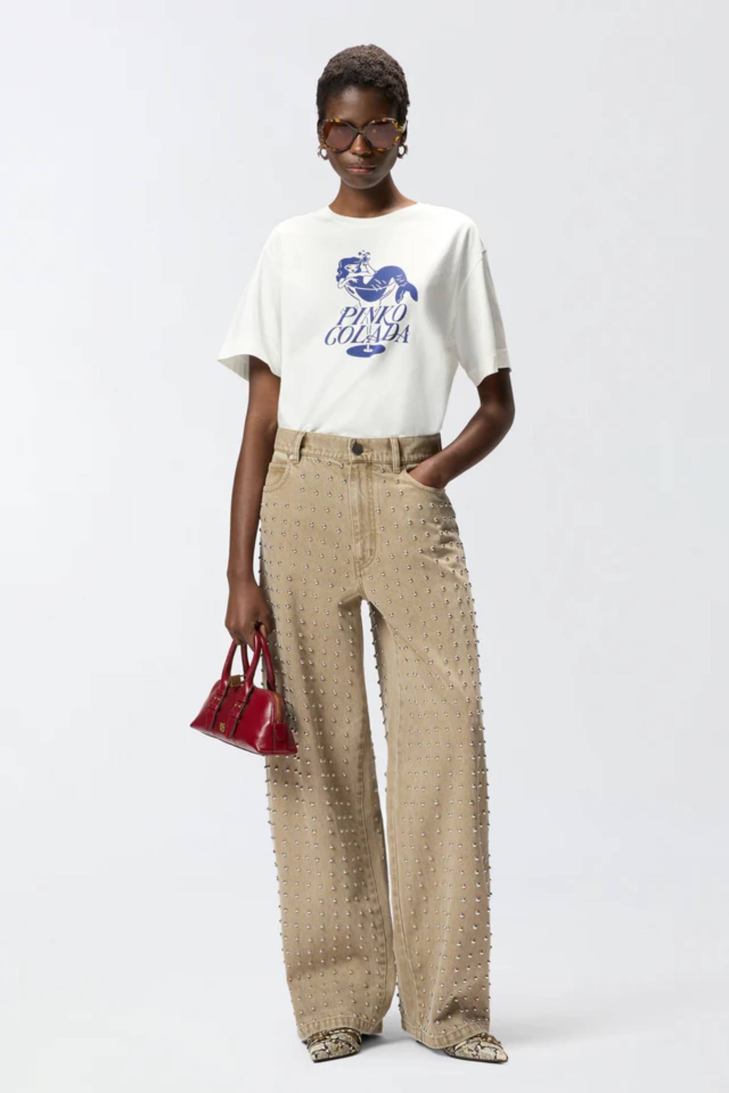 Strepitoso T-shirt Cocktail Pinko Strepitoso T-shirt Cocktail Pinko
