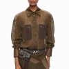 Manna Giacca Cropped Diagonale