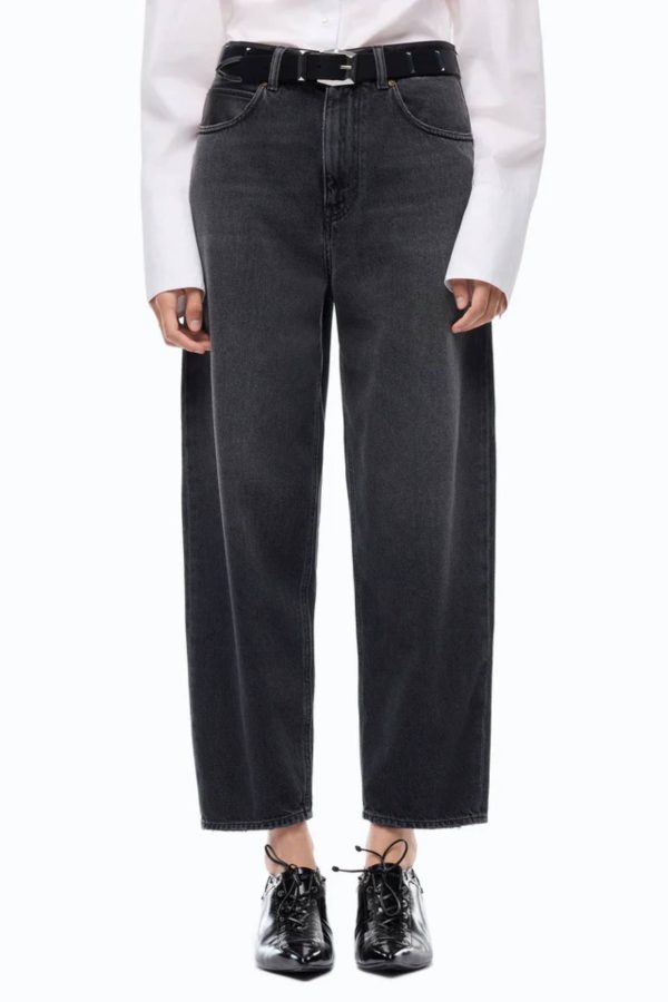 Estelle Egg Denim Blk +Inserti Tela