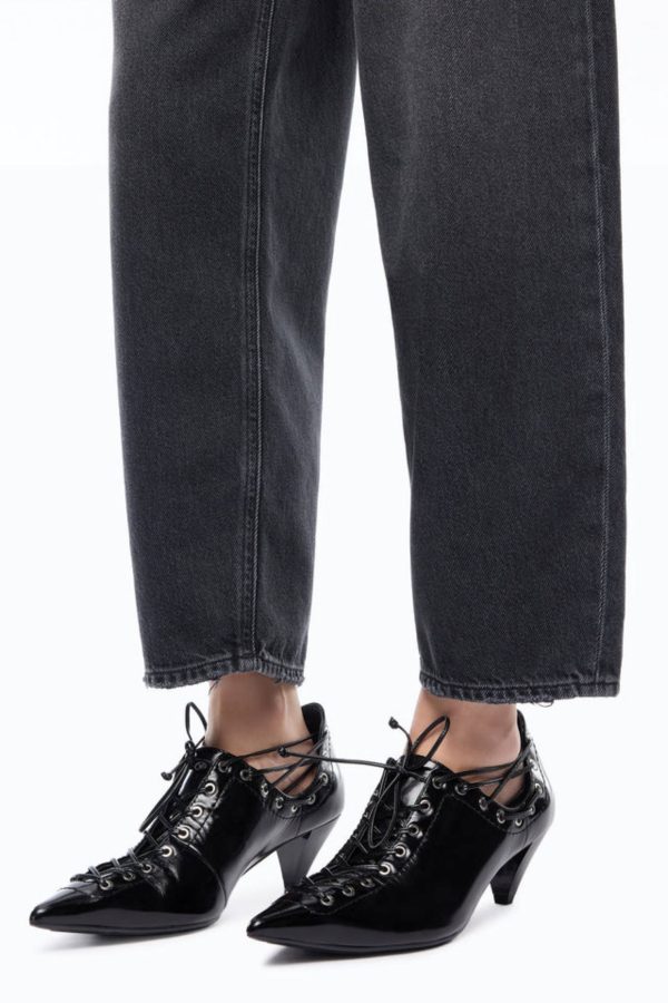 Estelle Egg Denim Blk +Inserti Tela