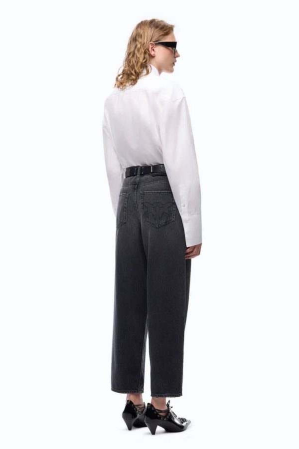 Estelle Egg Denim Blk +Inserti Tela