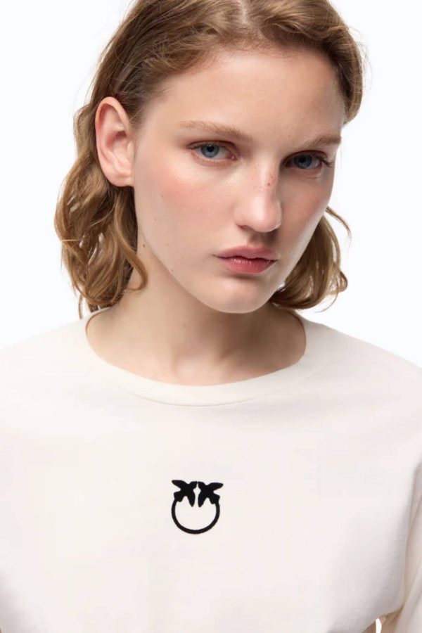 Toblino T-Shirt Jersey Logo beige