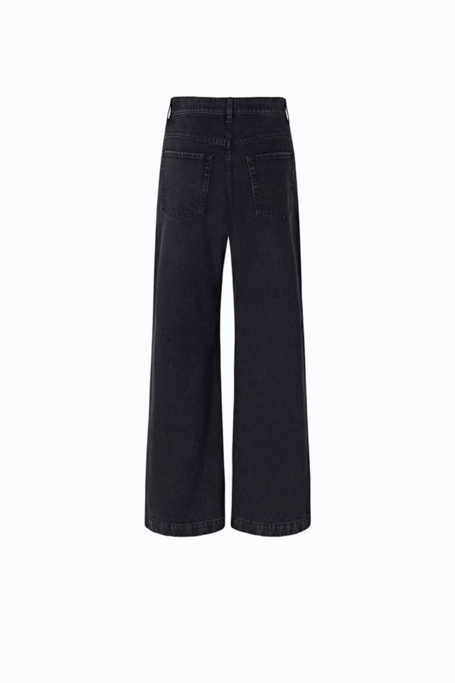 Wanda Waist Down Wide Leg Washed Black Wanda Waist Down Wide Leg Washed Black