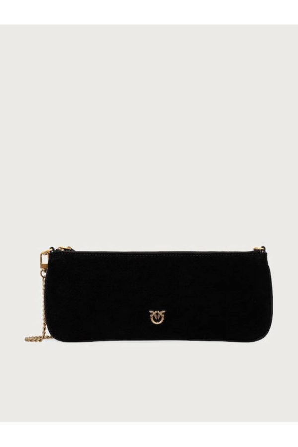 New Horizontal Flat Suede Black