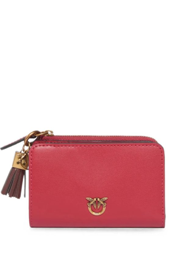 Mini Wallet + Charm Red