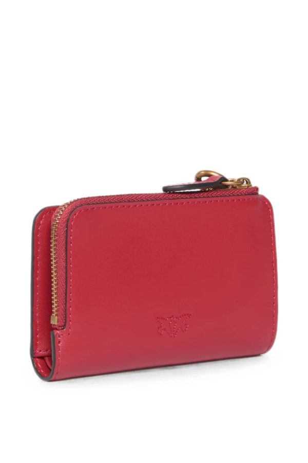 Mini Wallet + Charm Red