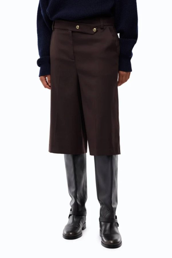 Merlot Bermuda Diagonale Brown